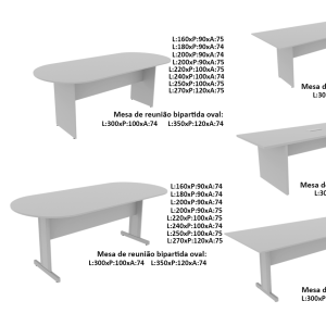 Mesas de Reunião
