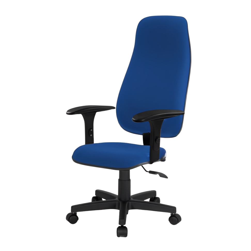 Cadeira Presidente Extra com braço digitador.